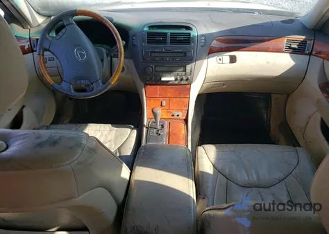 2001 Lexus Ls 430 из США, поврежденный, VIN JTHBN30F210032920